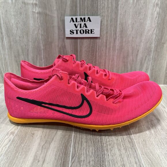 Nike Zoom Mamba6 Hyper Pink Racing Track Spikes New DR2733-600 Men’s Sz 10 - Picture 1 of 8